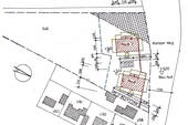 Lageplan aus Baugenehmigung - 