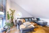 Wohnzimmer - Etagenwohnung mit 86,00 m² in Karlsruhe zur Miete