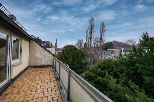 Balkon (Schlafzimmer/Küche) - 