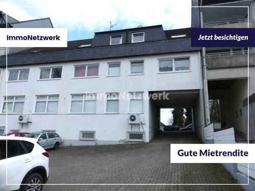 Rückseite mit Innenhof - 1 Zimmer Büro zum Kaufen in Remscheid