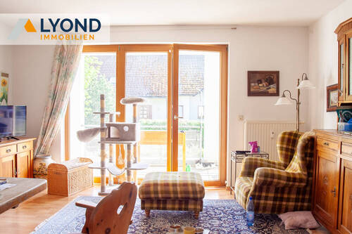 Wohnzimmer - 3 Zimmer Etagenwohnung zum Kaufen in Chemnitz / Berbisdorf