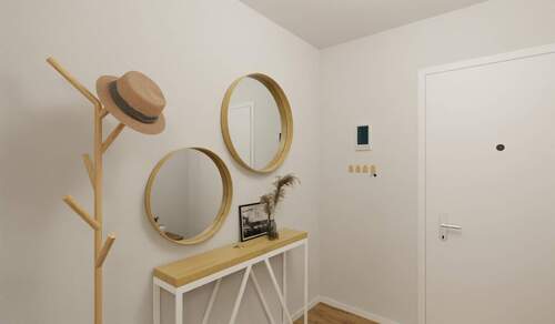 Heller und freundlicher Eingangsbereich - 3 Zimmer Etagenwohnung zum Kaufen in Wildau