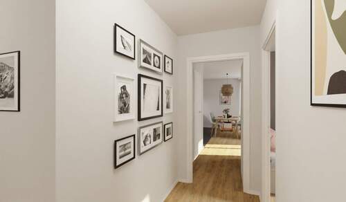 Heller und freundlicher Flur - 