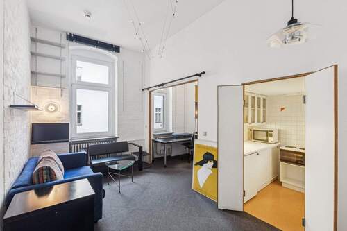 Das Apartment besticht über seine kompakte Fläche und durch beeindruckendes Raumgefühl - 