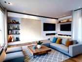 Wohnzimmer (Einrichtungsbeispiel) - Etagenwohnung mit 74,00 m&sup2; in Meerbusch zum Kaufen