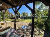 Blick von der Terrasse - 3 Zimmer Einfamilienhaus zum Kaufen in Fintel
