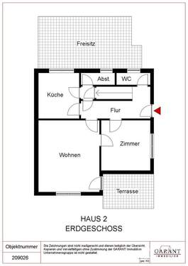 Erdgeschoss Haus 2 - 