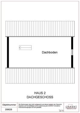 Dachgeschoss Haus 2 - 