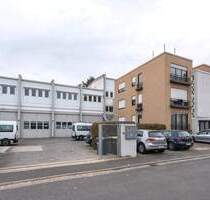 Vielseitig nutzbar: Bürohaus mit Hallentrakt und Werkswohnungen - Hochheim