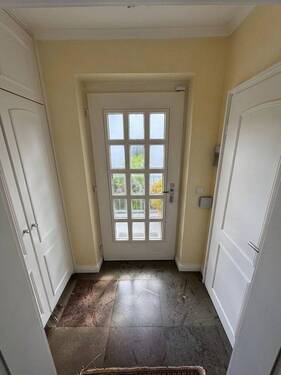 Einganstür, Windfang - 