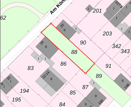 Lageplan - 3 Zimmer Etagenwohnung zum Kaufen in Köln