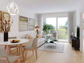 Beispiel Innenvisualisierung 2-Zi-Whg.jpg - Etagenwohnung mit 66,00 m&sup2; in Breitengüßbach zum Kaufen