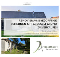 Große Scheune und Holzstadel mit 4.785 m² Grundstück - Reichertshofen
