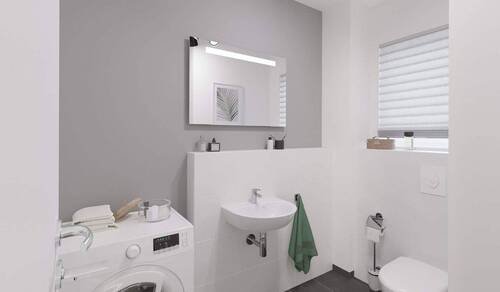 Das separate WC steht für Ihre Gäste zur Verfügung - 3 Zimmer Reihenmittelhaus in Ribnitz-Damgarten