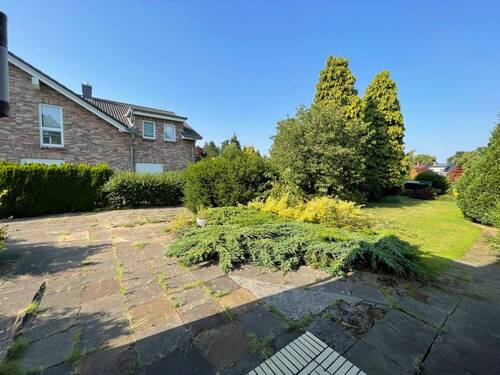 Terrassenansicht - 4 Zimmer Doppelhaushälfte zum Kaufen in Hamburg