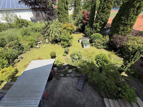Blick in den Garten - 