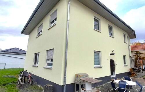 Neubau Frontansicht - Ortenberg-Bleichenbach: 2 Zweifamilienhäuser auf einem Grundstück!