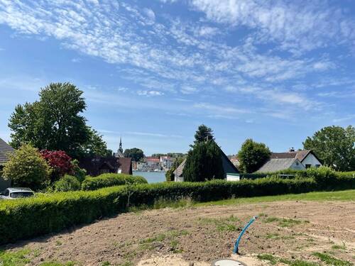 Blick von Grundstück Nummer 3 Richtung Schlei - 