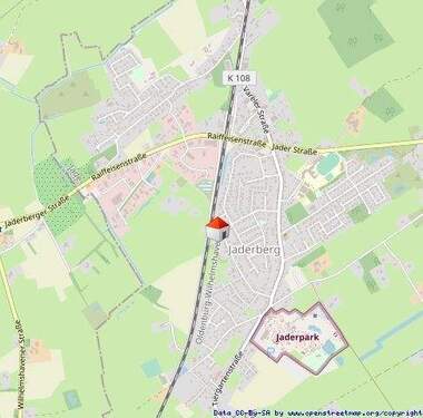 Übersichtsplan - Grundstück zum Kaufen in Jade