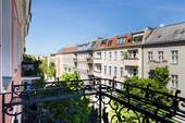 Blick vom Balkon - 