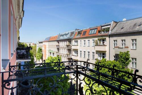 Blick vom Balkon - 