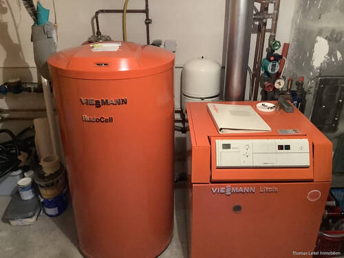 Heizung mit Warmwasserspeicher - 