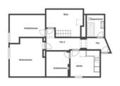 Grundriss Skizze DG links - 