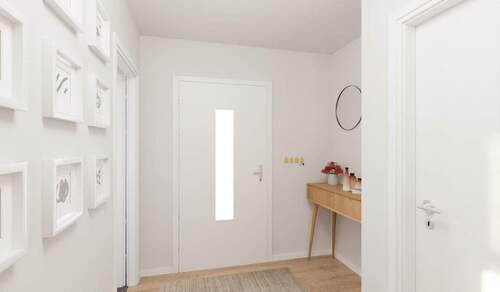 Heller und freundlicher Eingangsbereich - 