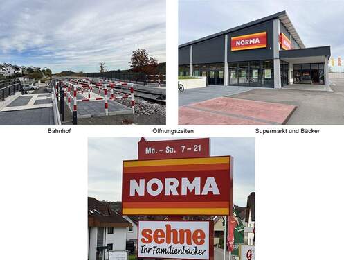 Supermarkt und Bäcker - Einfamilienhaus mit 182,00 m&sup2; in Ostelsheim zum Kaufen