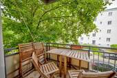 Balkon - 3 Zimmer Etagenwohnung in Berlin