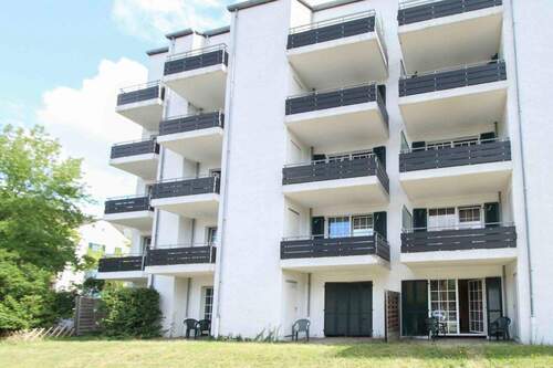 Außenansicht - Sicheres Invest: Erdgeschosswohnung in Hotelkomplex mit eigener Terrasse und Tiefgarage