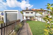 Garten (Virtuelle Darstellung ohne Pool) - 6 Zimmer Doppelhaushälfte in München