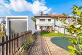 Garten - Doppelhaushälfte mit 162,70 m&sup2; in München zum Kaufen