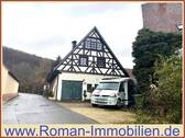 Außenansicht mit Rahmen - Fachwerkhaus im Loftstil in Vorra!