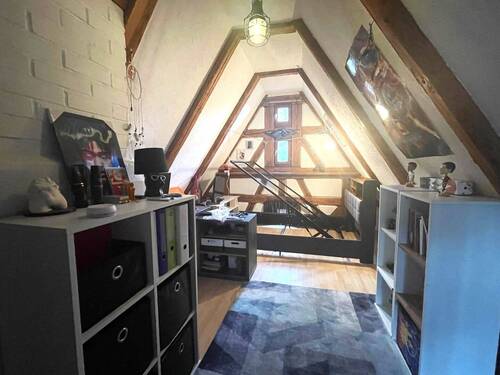 Schlafnische im Spitzboden - 
