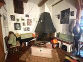 Sitzecke mit offenem Kamin im EG - 