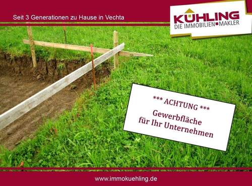 Ihr Standort für Ihr Unternahmen! - Gewerbegrundstück direkt in der Boom-Region Vechta!