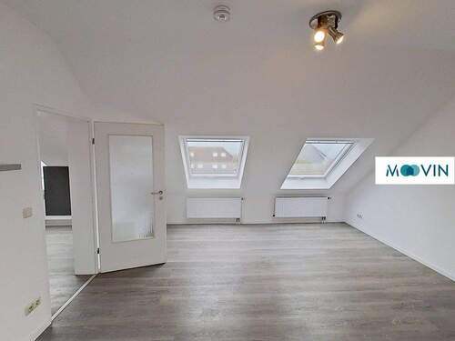 Ansicht III: Wohn- und Schlafzimmer - Etagenwohnung mit 41,10 m&sup2; in Paderborn zur Miete