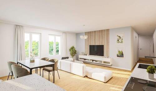 Wohnzimmer_.jpg - Etagenwohnung mit 103,70 m&sup2; in Nürnberg zum Kaufen