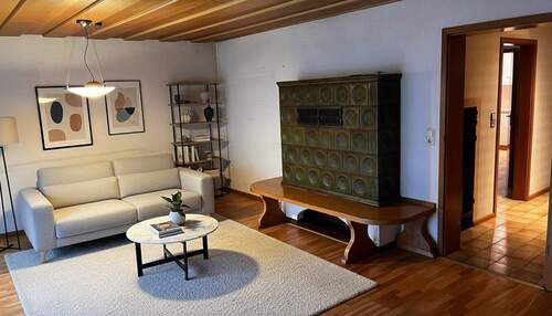 Wohnzimmer mit... - Reihenendhaus mit 185,00 m&sup2; in Lahr zum Kaufen