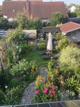 Garten - Blick von oben - 