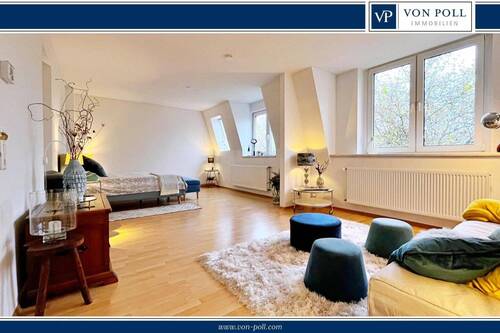 Bild 1 - Sonnendurchflutete 3 Zi. DG-Wohnung inkl. Speicher mit viel Potenzial