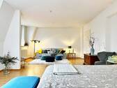 Wohnzimmer - 3 Zimmer Etagenwohnung zum Kaufen in Wuppertal / Wichlinghausen-Süd