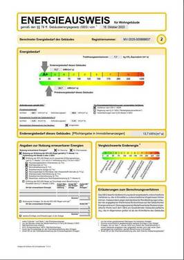 Energieausweis (Baugleich) - 4 Zimmer Reihenmittelhaus zur Miete in Hornstorf (bei Kritzow)