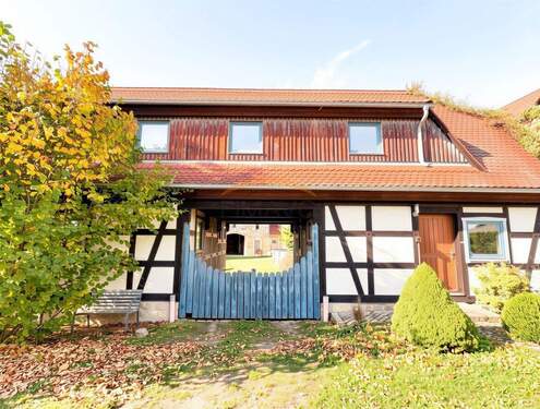 Außenansicht Haupthaus - 8 Zimmer Bauernhaus, Landhaus zum Kaufen in Waldhufen