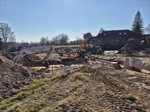 Erschließungsarbeiten - 