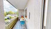 Balkon - Etagenwohnung mit 49,20 m² in Aachen zum Kaufen