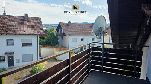 Aussicht vom Balkon - 