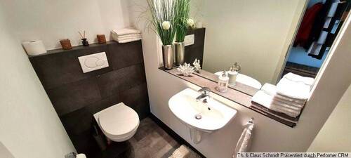 Blick in das Gäste-WC - 