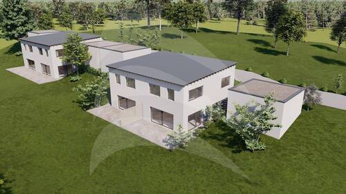 Variante Klein - KfW40 Neubau: Nähe Passau gehobene Doppelhaushälfte mit viel Platz in Neukirchen am Inn